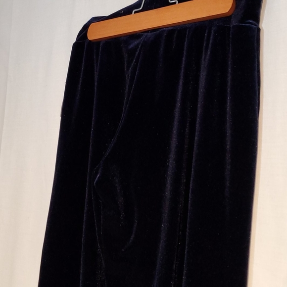 Velvet Palazzo Pants - Picture 4 of 9